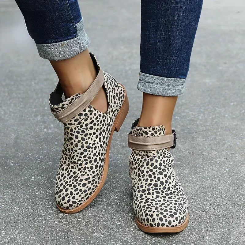 Fashionable Low Heel Boots for Women - Nocini