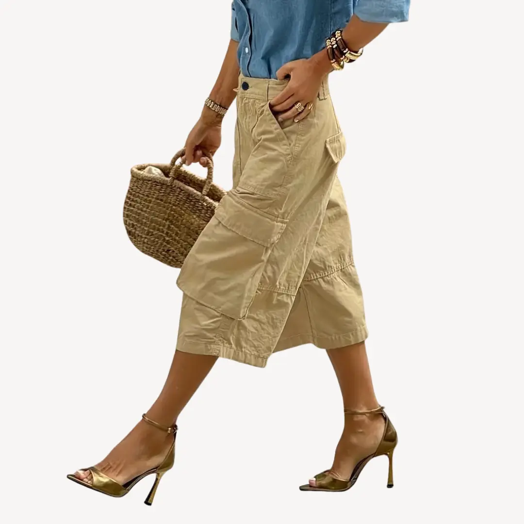 Fashionable Women's Cargo Pants – Comfortable & Trendy - Nocini