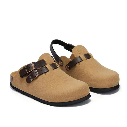 Comfortable Women's Cork Footwear - Soft All Day Slippers