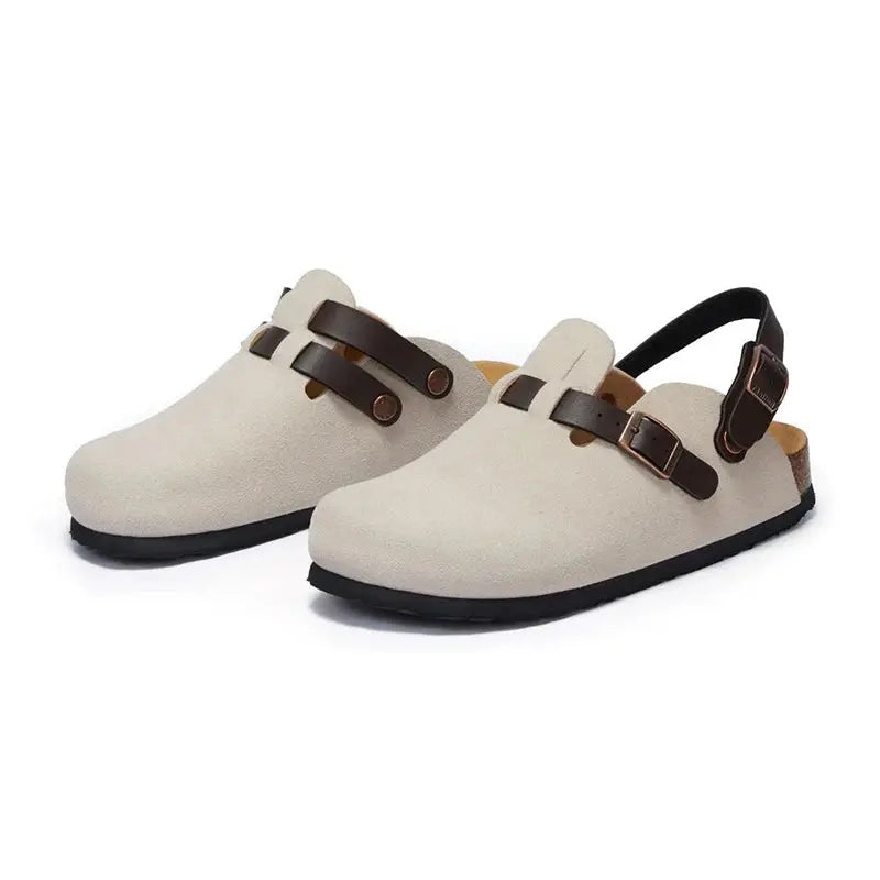 Comfortable Women's Cork Footwear - Soft All Day Slippers - Nocini