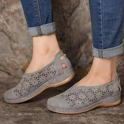 Elegant Women's Slip On Loafers - Comfortable Casual Shoes