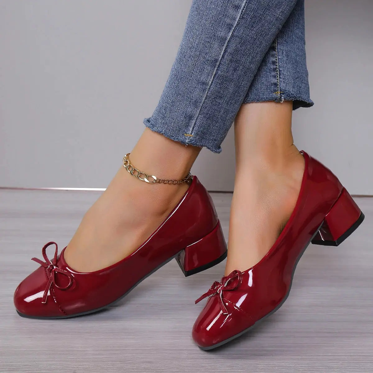 Stylish High Heels for Women - Comfortable Bow Detail Shoes - Nocini