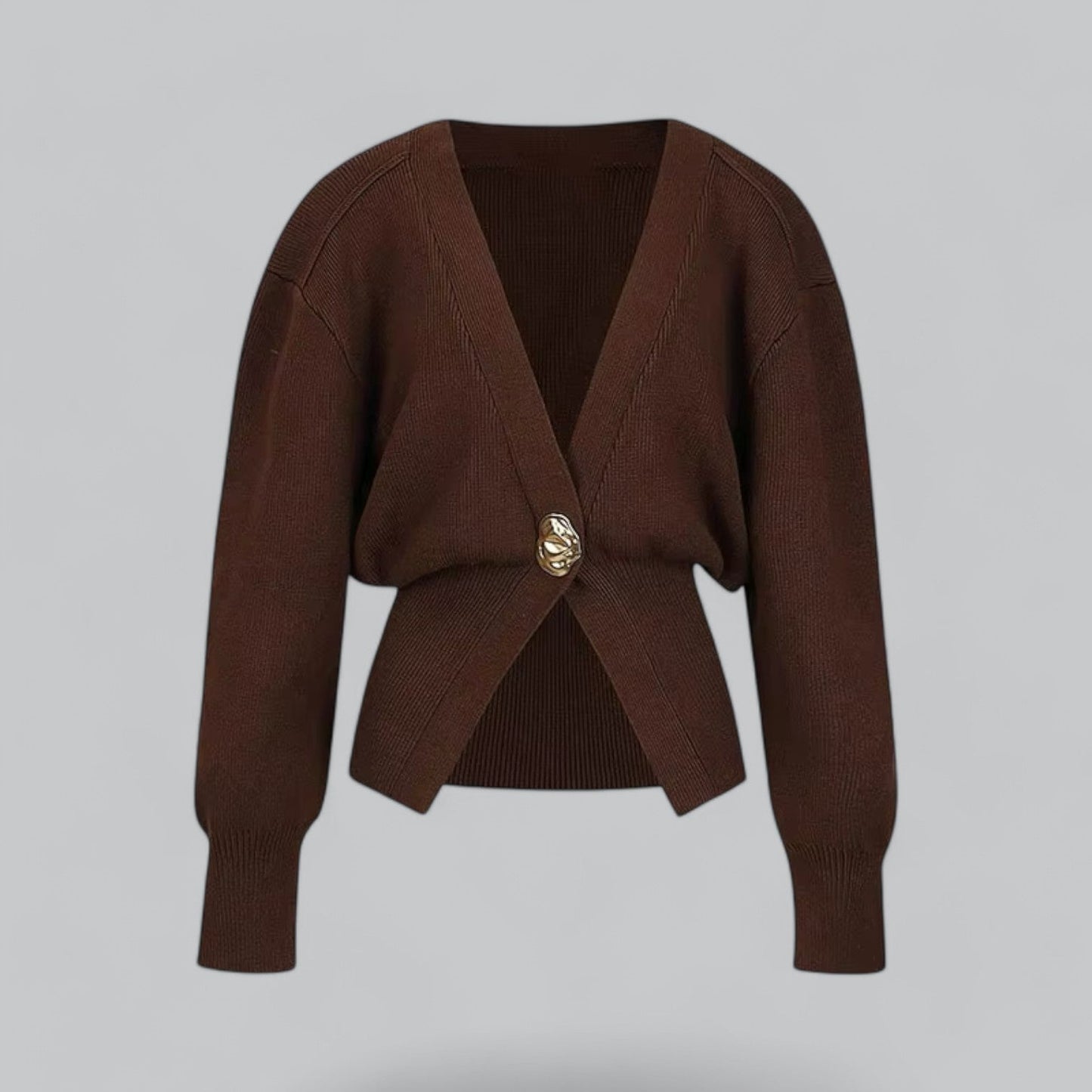 Classic Open Front Women's Cardigan Sweater