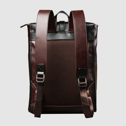 Classic Two-Tone Closure Backpack