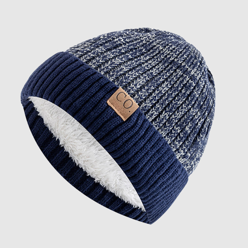 Warm Fit Winter Beanie | Thick Ribbed Lined Hat