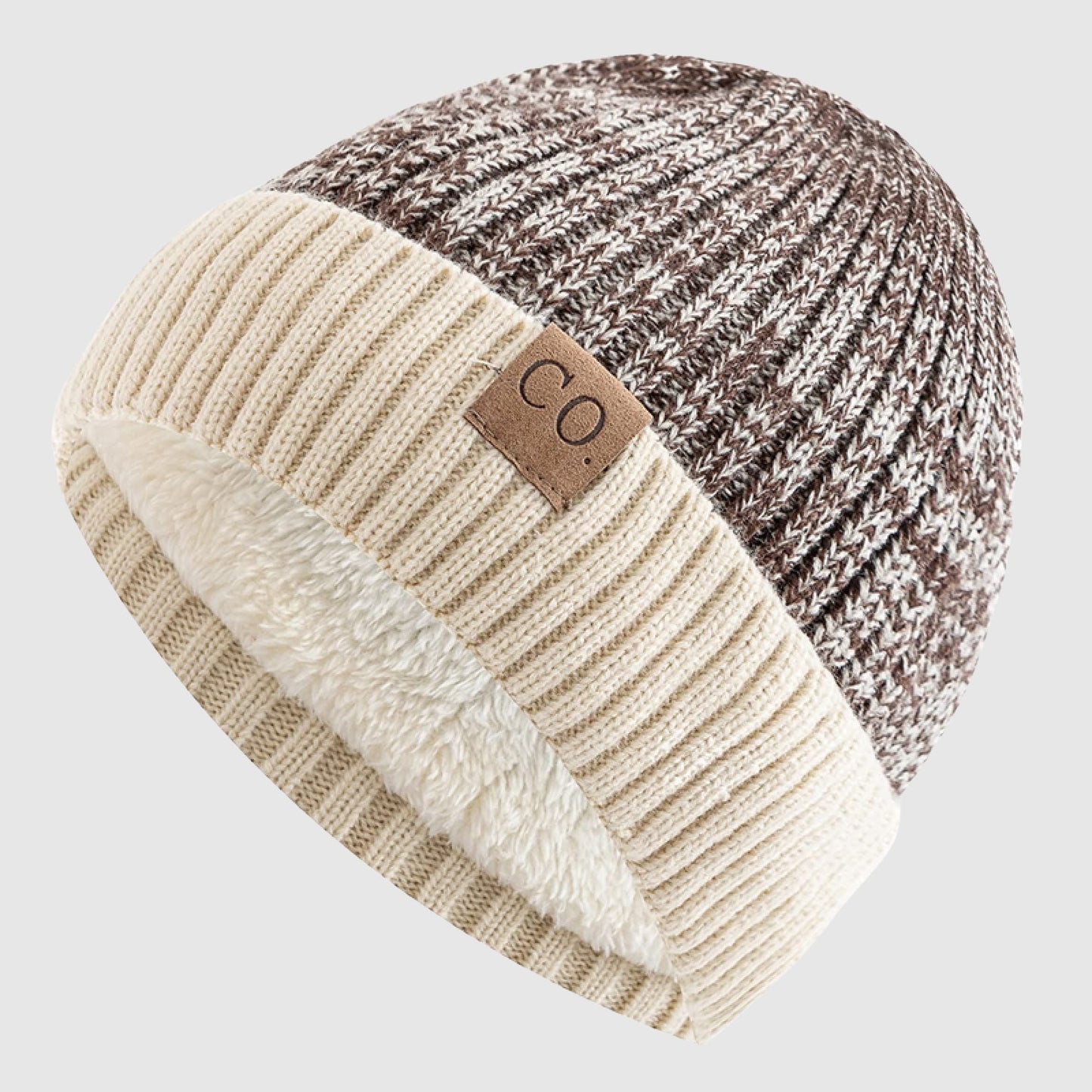 Warm Fit Winter Beanie | Thick Ribbed Lined Hat - Nocini