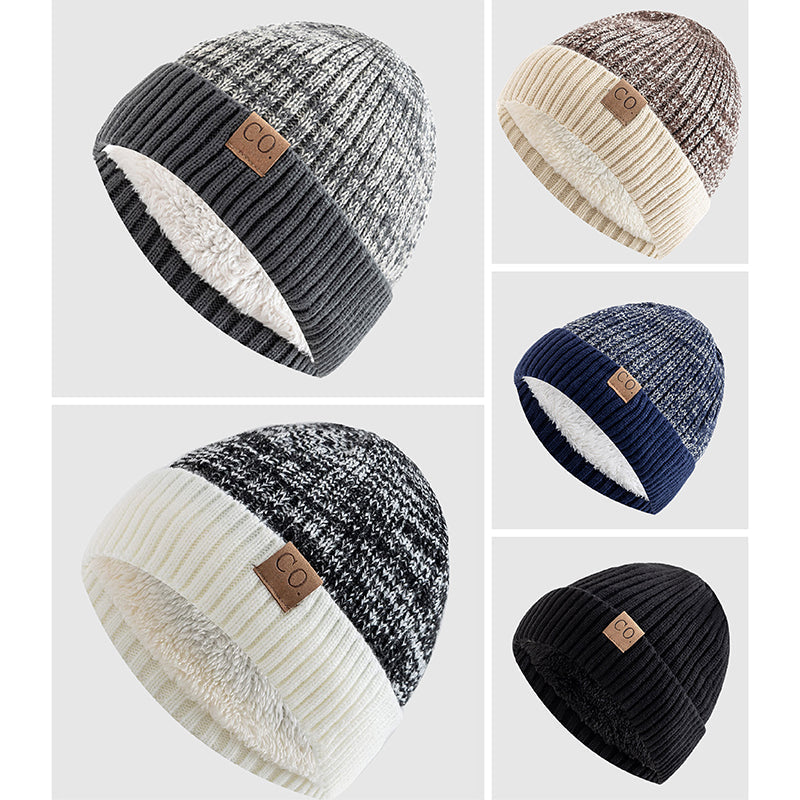 Warm Fit Winter Beanie | Thick Ribbed Lined Hat