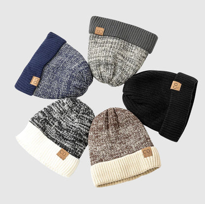 Warm Fit Winter Beanie | Thick Ribbed Lined Hat