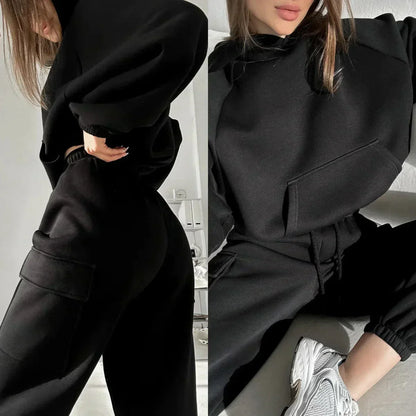 Comfy Women's 2-Piece Hoodie Tracksuit