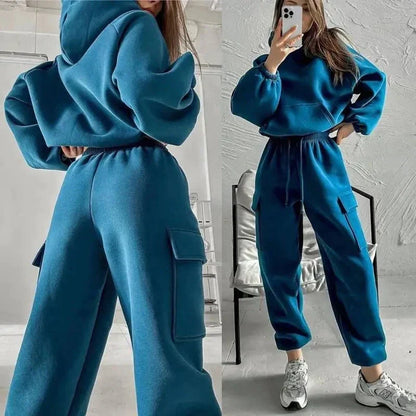 Comfy Women's 2-Piece Hoodie Tracksuit