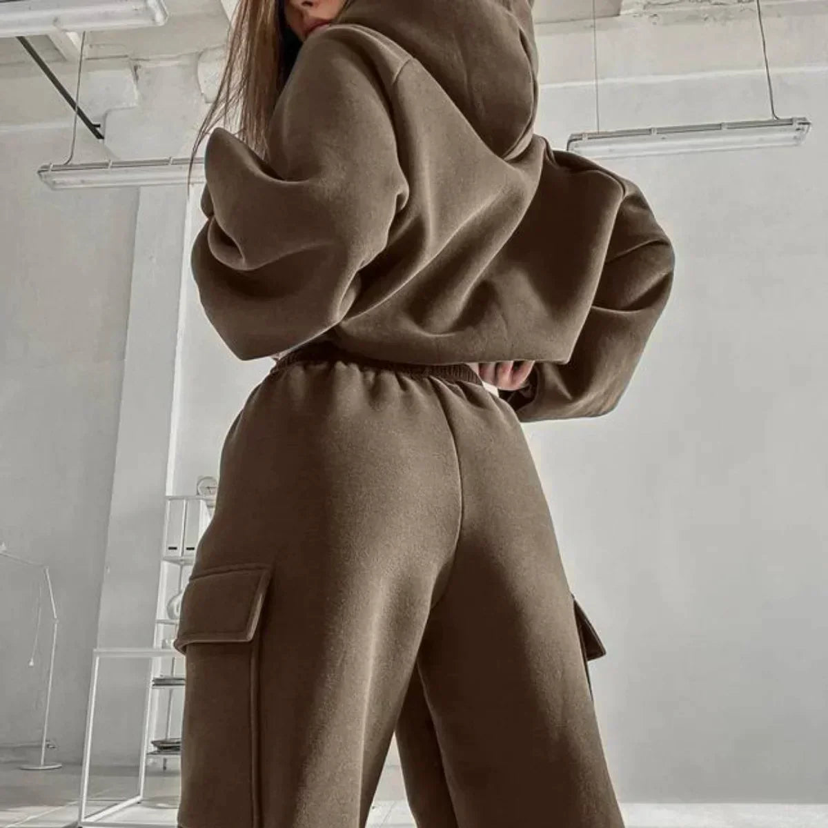 Comfy Women's 2-Piece Hoodie Tracksuit