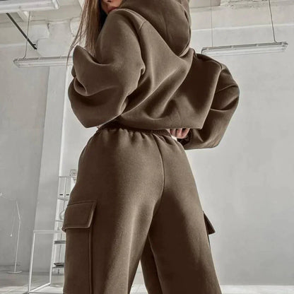 Comfy Women's 2-Piece Hoodie Tracksuit