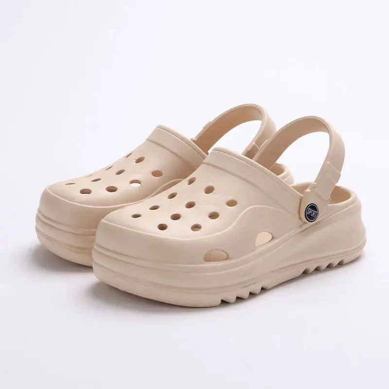 Comfy High Heel Clogs for Women - Nocini