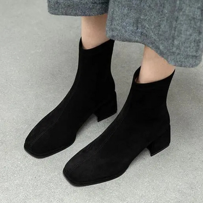 Timeless Low Heel Ankle Boots for Women