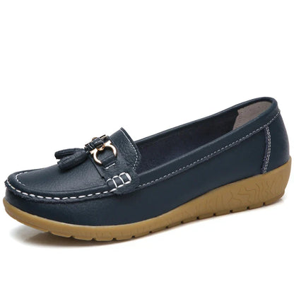 Elegant Ladies Loafers - Soft Everyday Shoes