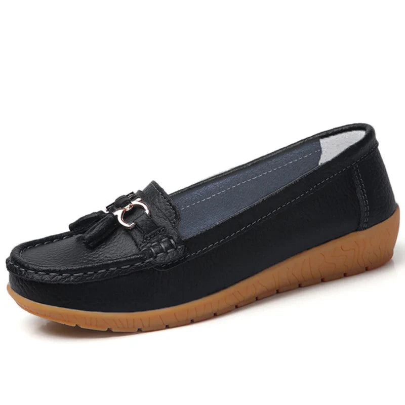 Elegant Ladies Loafers - Soft Everyday Shoes