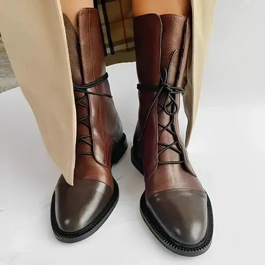 Elegant Ankle Boots for Women - Comfortable Heel Boots - Nocini