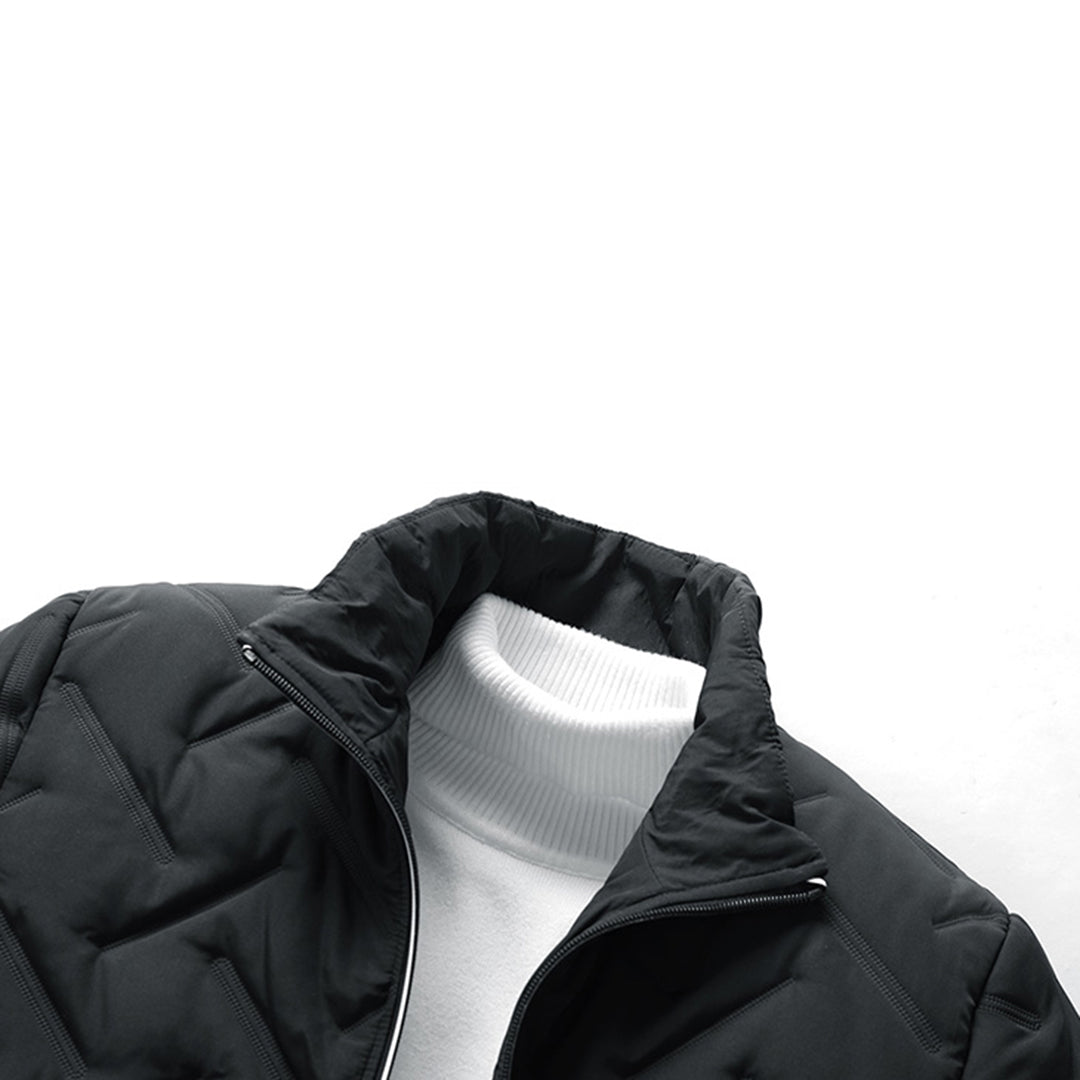 Warm Men's Padded Snow Puffer Jacket