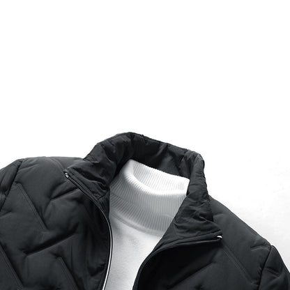 Warm Men's Padded Snow Puffer Jacket
