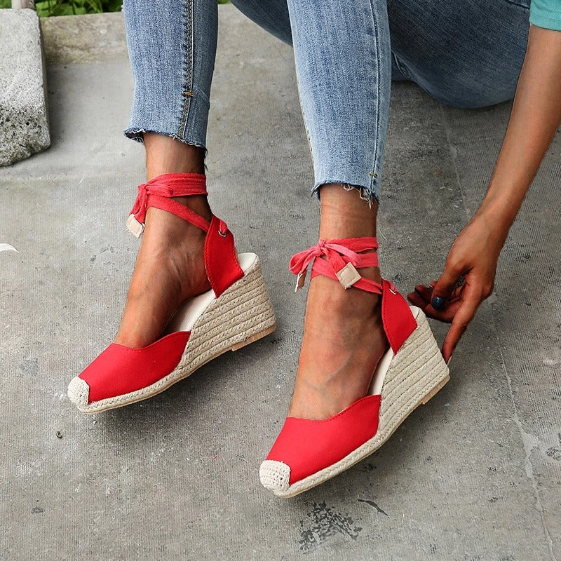 Women's High Heel Summer Sandals - Elegant Comfortable Shoes