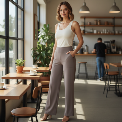 Comfortable Loose Fit Trousers