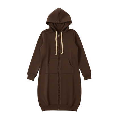 Comfy Oversized Zip Up Hoodie for Daily Wear