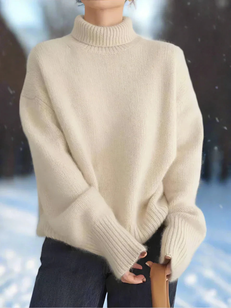 Cozy Oversized Long Sleeve Women's Sweater - Nocini
