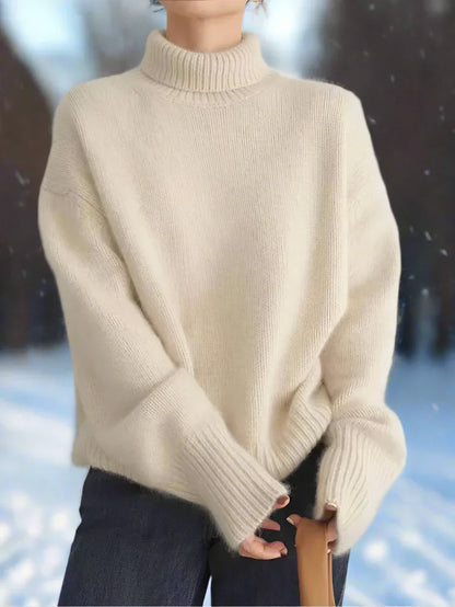 Cozy Oversized Long Sleeve Women's Sweater - Nocini