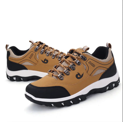 Waterproof Hiking Boots for Men - Grip Sole and Cushioning