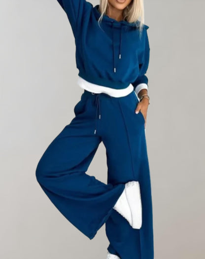 Comfortable Women's Loose Fit Jogger Pants Set
