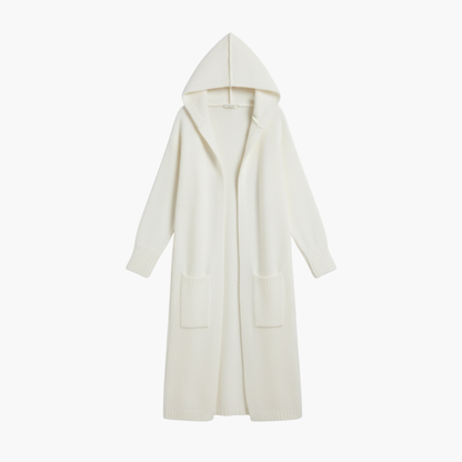 Cozy Oversized Open Front Cardigan with Pockets - Olytrend
