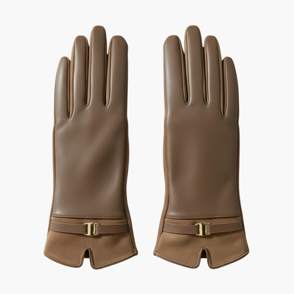 Warm Insulated Women's Gloves with Touchscreen Fingers - Olytrend