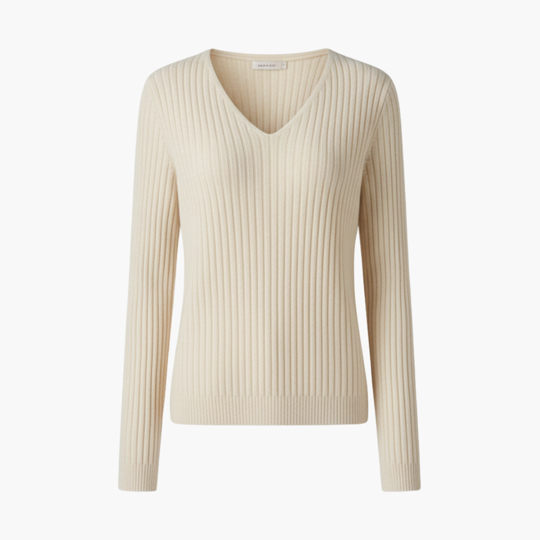 Cozy Women's Long Sleeve Crew Neck Knit Sweater - Olytrend