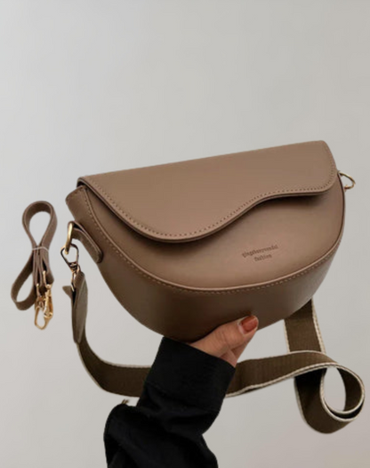 Chic Faux Leather Cross Body Handbag - Nocini
