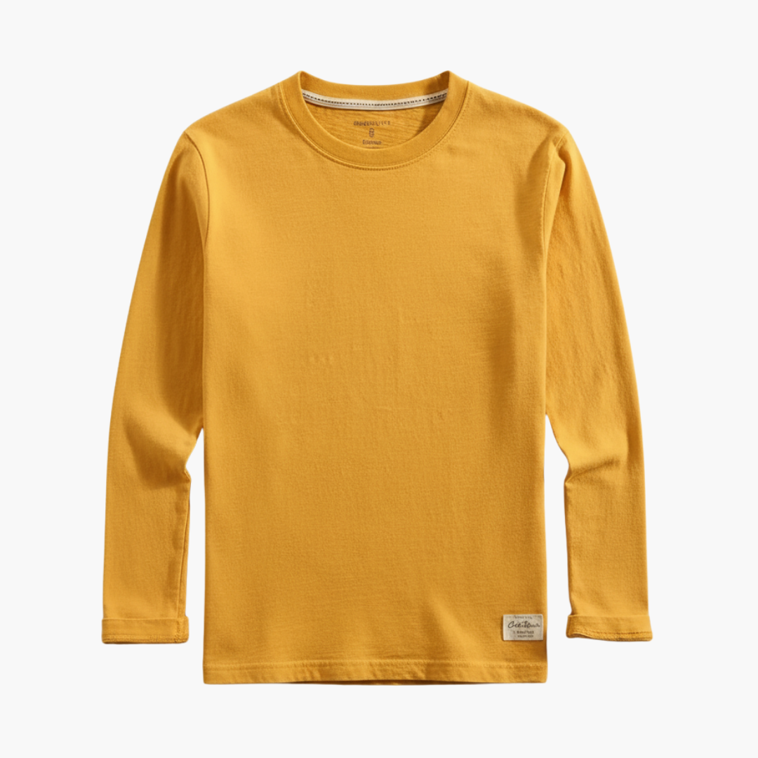 Classic Fit Crew Neck Tee Shirt for Men - Olytrend