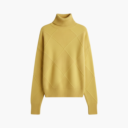 Classic Crew Neck Wool Sweater for Women - Olytrend