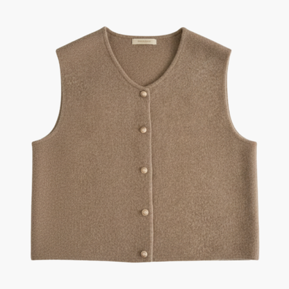 Ladies' Zip Front Padded Vest - Olytrend
