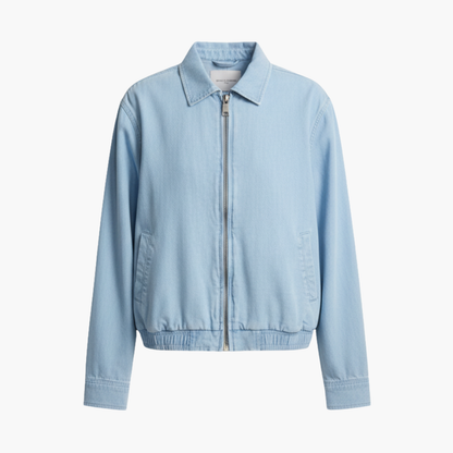 Ladies Coat with Zip Pockets - Olytrend
