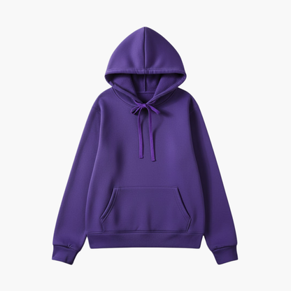 Slim Fit Women's Hooded Sweatshirt with Adjustable Cuff - Olytrend