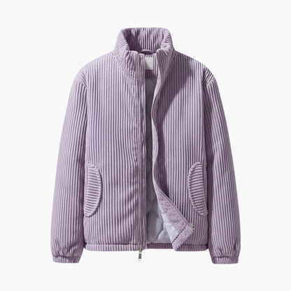 Rugged Zip Up Corduroy Mens Jacket - Olytrend