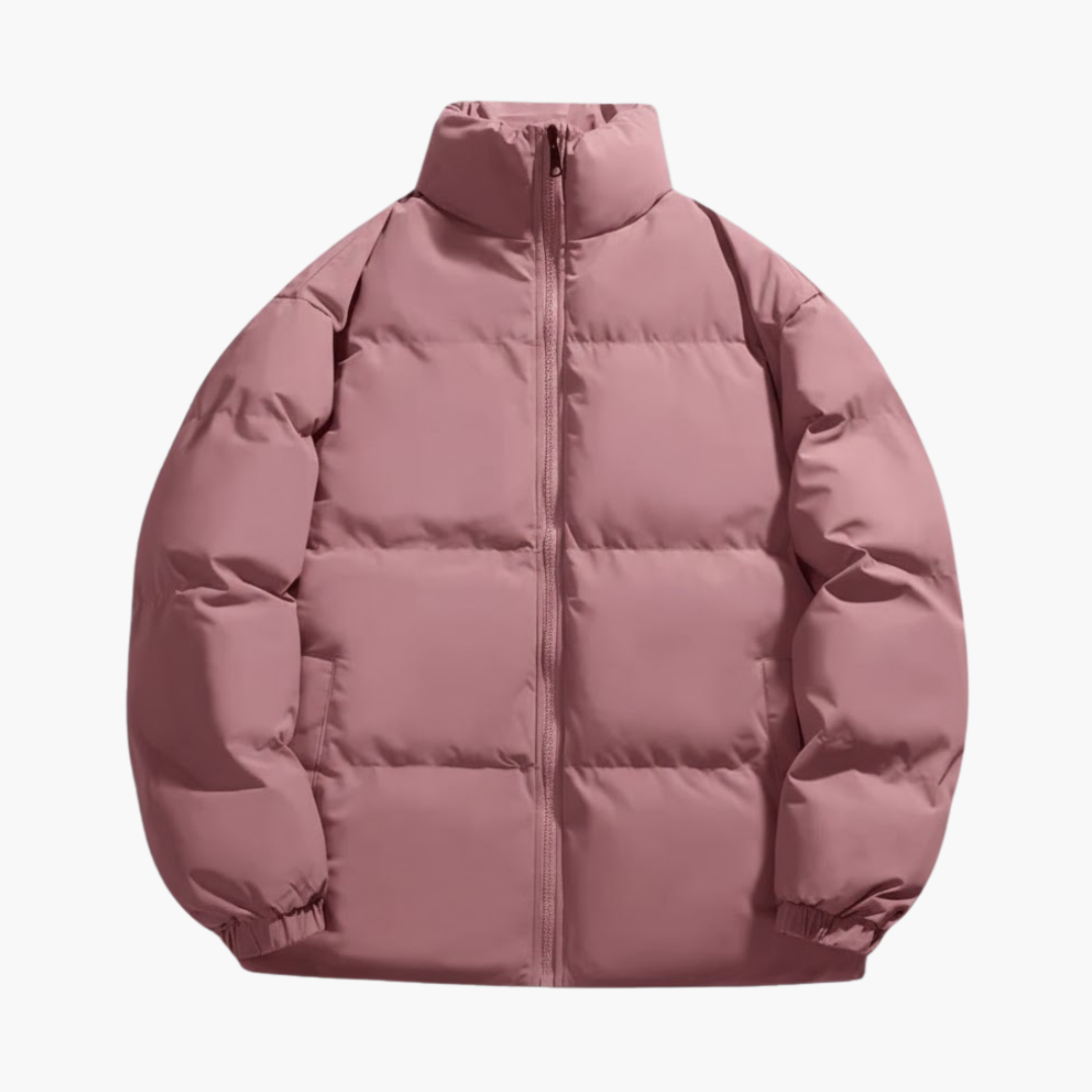 Warm Waterproof Men's Padded Zip Jacket - Olytrend