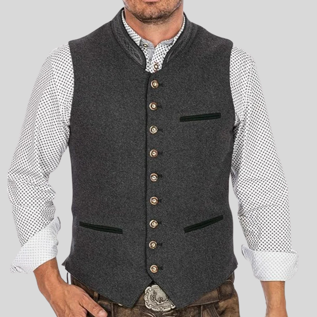 Traditional German Style Vest - Olytrend