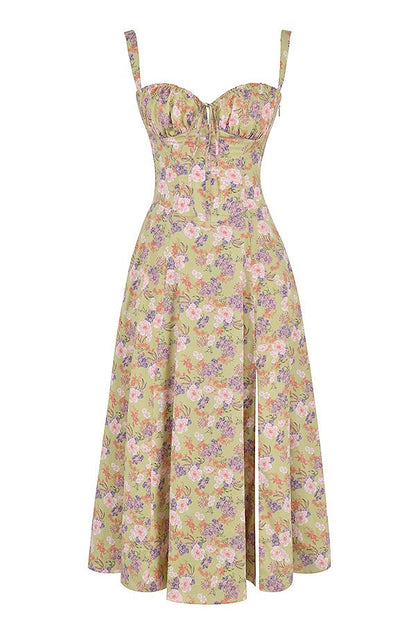 Slimming Waist Midi Dress - Perfect Fit for Women