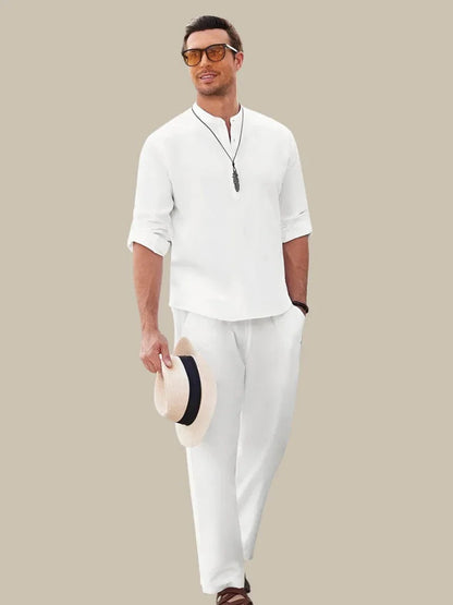 Lightweight Mens Casual 2-Piece Outfit