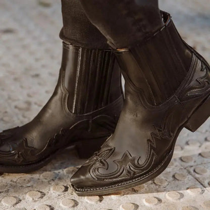 Fashionable Ladies Western Ankle Boots - Nocini