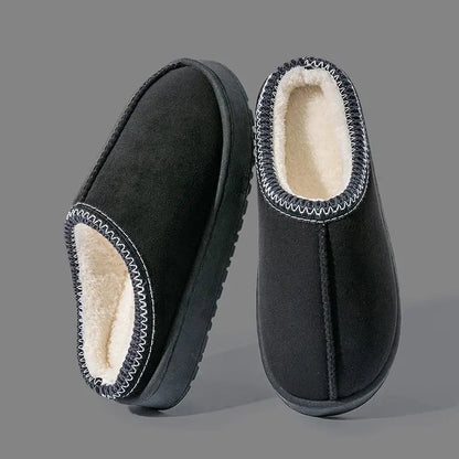 Soft Fuzzy Slippers for Women – Warm Grip Sole