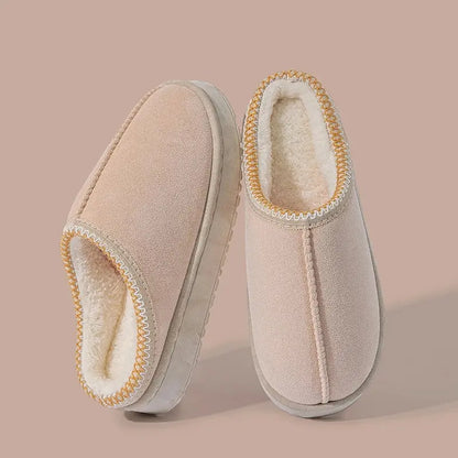 Soft Fuzzy Slippers for Women – Warm Grip Sole