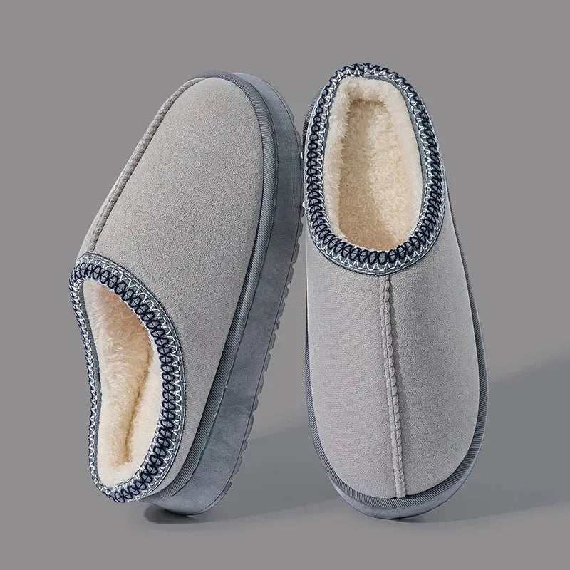 Soft Fuzzy Slippers for Women – Warm Grip Sole