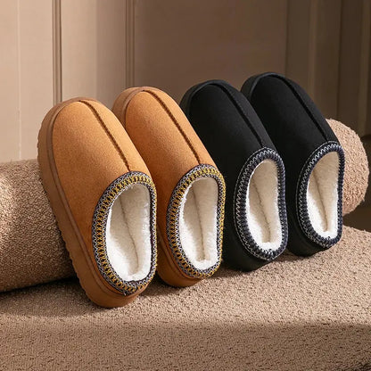 Soft Fuzzy Slippers for Women – Warm Grip Sole - Nocini