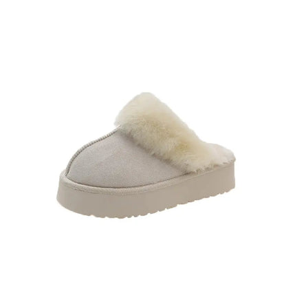 Soft Fuzzy Slippers for Women - Warm & Comfortable Fit